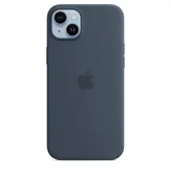 Apple Funda de Silicona con MagSafe Storm Blue para iPhone 14 Plus