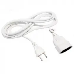 Extrastar Cable de Alimentación Alargador C/Protec 15m Blanco