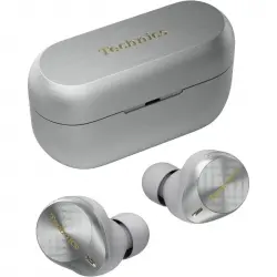 Technics EAH-AZ80E Auriculares TWS Bluetooth con Cancelación de Ruido Plata
