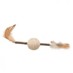 Trixie  Matatabi Con Plumas, 20 Cm