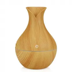 Basik Line Little Humidificador con Difusor de Aroma de 130ml LED Marrón Claro