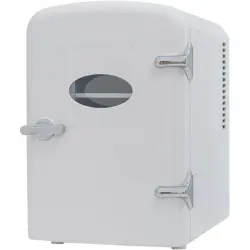 Flamingueo Mini Nevera 4l 12v/220v Función Frío Y Calor Blanco