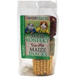 Mezcla de maíz Hugro para roedores - Pack mixto con 3 variedades