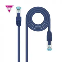 Original Cherry Cable de Red Ethernet Cat.7 Lszh Sftp Pimf Awg26 1m Azul