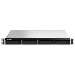 QNAP TS-464U NAS Bastidor 1U 4 Bahías Negro