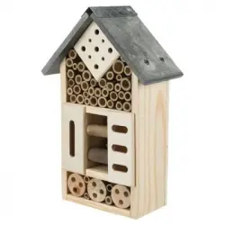 Hotel De Insectos Madera De Pino Y Pizarra 18x29x10 Cm Trixie