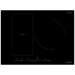 Schneider SCTI7031N5/1 Placa de Inducción 3 Zonas Flexible 70cm Negro