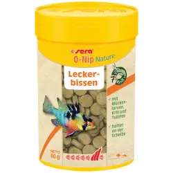 sera O-Nip Nature para peces ornamentales - 60 g
