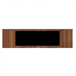 Armario Tv Chimenea Electrica Meda 150 Marrón