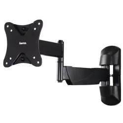 Hama Soporte TV de 2 Brazos Inclinable/Giratorio 10"/26" VESA 100x100 Máx 25Kg
