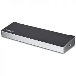 Startech Dock USB-C para Triple Pantalla 4K con 5 Puertos USB 3.0 PD de 100W