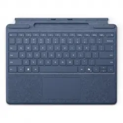 Microsoft Teclado para Surface Pro con Almacenamiento de Lápiz Español QWERTY Zafiro