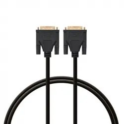 PcCom Essential Cable DVI Macho a DVI Macho 2m Negro