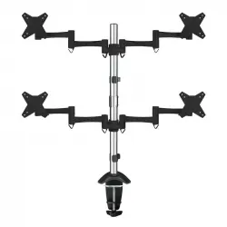 Tooq DB2023TN Soporte Articulado 4 Monitores Vesa 75/100
