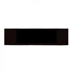 Mueble Chimenea Electrico Meda 150 Negro