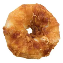 Trixie Anillo Masticable Pollo Denta Fun, Ø6cm, 2uds/110g