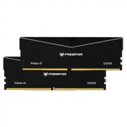 Acer Predator Pallas II DDR5 6000MHz 32GB 2x16GB CL32 Negra Intel XMP y AMD EXPO