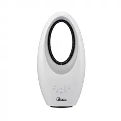 Ardes AR5BL1 Ventilador sin Aspas con Mando a Distancia y Luz de Noche LED 3 Velocidades 40W