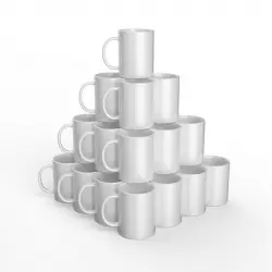 Cricut Taza de Cerámica Personalizable Blanca 425ml 36 Unidades