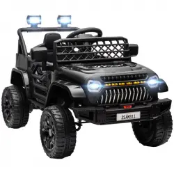 Aiyaplay Coche Eléctrico Para Niños De +3 Años Con Mando a Distancia Negro