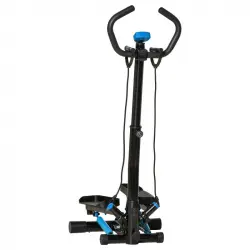Homcom Máquina De Step Stepper Altura Ajustable Pantalla Lcd 55x53x128 Cm Negro