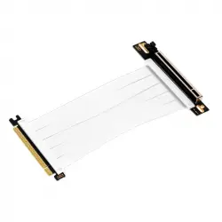 Abysm Gaming Cable De Extensión Riser Pcie 4.0 X16 Flexible Blanco