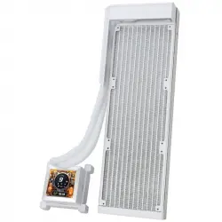 Lian-Li HydroShift LCD 360N Kit Refrigeración Líquida sin Ventiladores Pantalla LCD IPS 2.88" Blanca