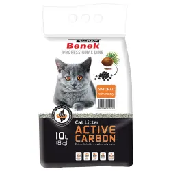 Super Benek Active Carbon arena aglomerante con carbón activo - 10 l (8 kg aprox)