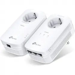 TP-Link TL-PA8033P KIT PLC PowerLine Red Eléctrica AV1300 Gigabit con Enchufe