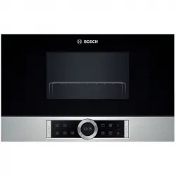 Bosch BEL634GS1 Microondas Integrable 900W Negro/Acero Inoxidable
