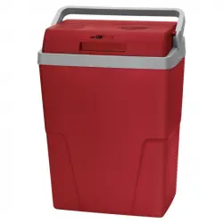 Clatronic KB 3713 N Nevera Portátil Eléctrica con Adaptador de Corriente 12V/220V 25L Roja