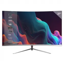 Mars Gaming MV-27C Monitor Curvo 27" FHD 200Hz HDR10 1ms FreeSync G-Sync Low Blue Light HDMI Blanco