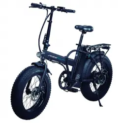 SkateFlash Fly XL Bicicleta Eléctrica Plegable 20" Negra