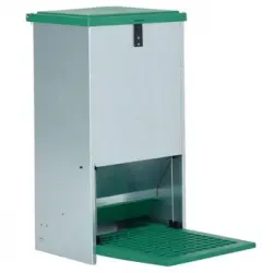 Comedero Automático Para Aves De Corral Con Pedal 20 Kg