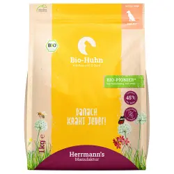 Herrmanns Pollo ecológico con arroz y guisantes - 1 kg
