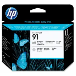 HP Cabezal de Impresión HP 91 Negro Fotográfico y Gris Claro