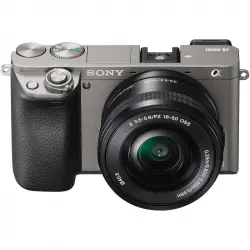 Sony Alpha a6000 24.3MP Gris + Objetivo 16-50mm F3.5-5.6 OSS