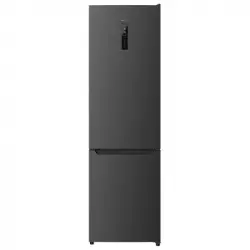 Cecotec Bolero CoolMarket Combi 322 Dark D Frigorífico Combi D Acero Inoxidable