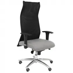 Piqueras y Crespo Sahuco Bali Silla de Oficina Gris Claro
