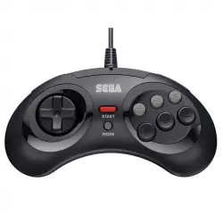 Retro-Bit Sega Mega Drive Gamepad Negro