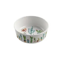 Here comedero para perros Sparky cactus - Tamaño M: 945 ml, diám. 17 cm