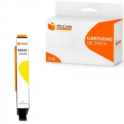 Pccom Essential HP 934XL Cartucho Tinta Compatible Amarillo
