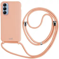 Cool Funda Cordón Liso Rosa para Samsung A256 Galaxy A25 5G