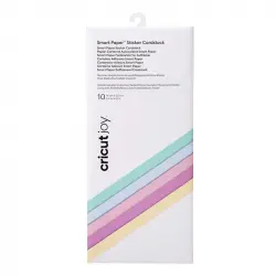 Cricut Cardstock Cartulina Adhesiva Pastel Smart 5x13" 10 Unidades