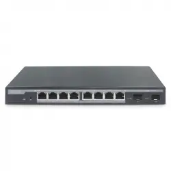 Digitus Conmutador Gigabit PoE de 8 Puertos Gestionado L2 + 2 SFP
