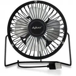 Avant Mini Ventilador USB 15cm 3W Negro