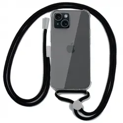 Cool Funda Cordón Negro para iPhone 15