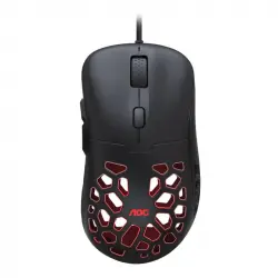 AOC GM510B Ratón Gaming RGB 16000DPI Negro