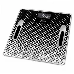 Ufesa BE1855 Báscula de Baño Negra/Gris