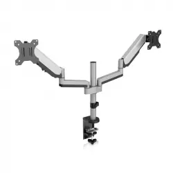 V7 Dual Touch Soporte Doble Brazo para Monitor 17"/32" 100x100 Máx 8Kg